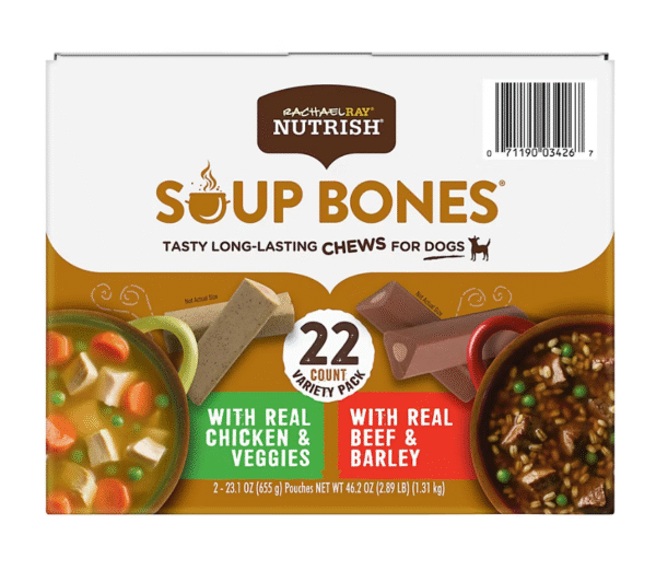 Rachael Ray Nutrish Soup Bones Variety Pack, 22 ct.