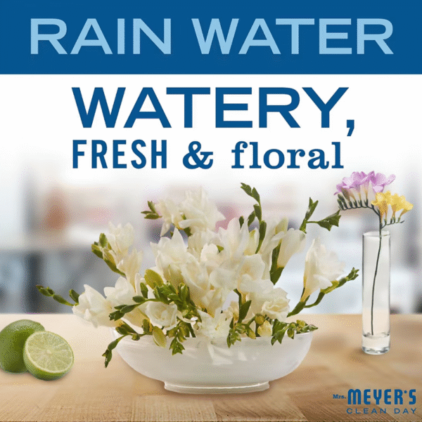 Mrs. Meyer's Clean Day Hand Soap, Rain Water Scent, 3 pk./12.5 fl. oz. - Image 6