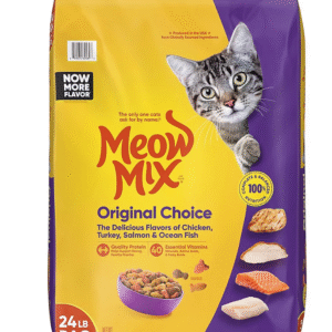 Meow Mix Original Choice Dry Cat Food, 24 lbs.