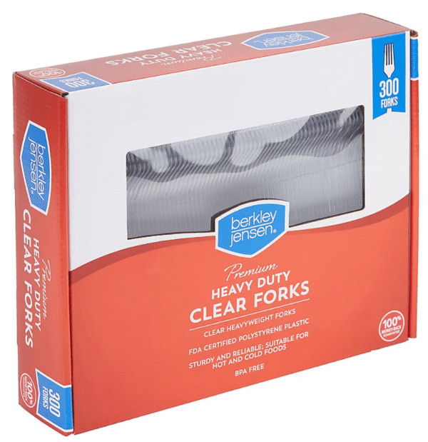 Berkley Jensen Premium Plastic Forks, 300 ct. - Image 2