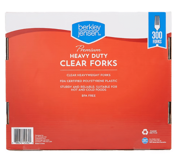 Berkley Jensen Premium Plastic Forks, 300 ct. - Image 3