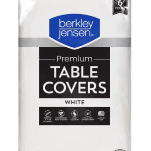 Berkley Jensen Premium Tablecovers - White, 6 ct.
