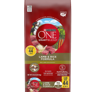Purina ONE SmartBlend Lamb & Rice Formula Adult Premium Dog Food, 44 lbs.