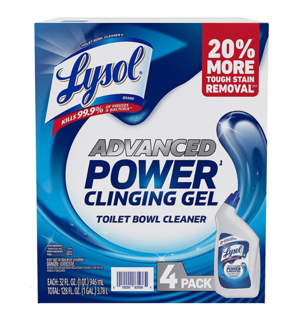 Lysol Advanced Toilet Bowl Cleaner 4 pk./32 oz.
