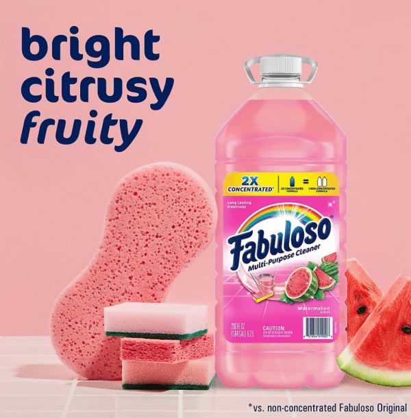 Fabuloso 2X Concentrated Multi-Purpose Cleaner - Watermelon Scent, 210 fl. oz. - Image 3