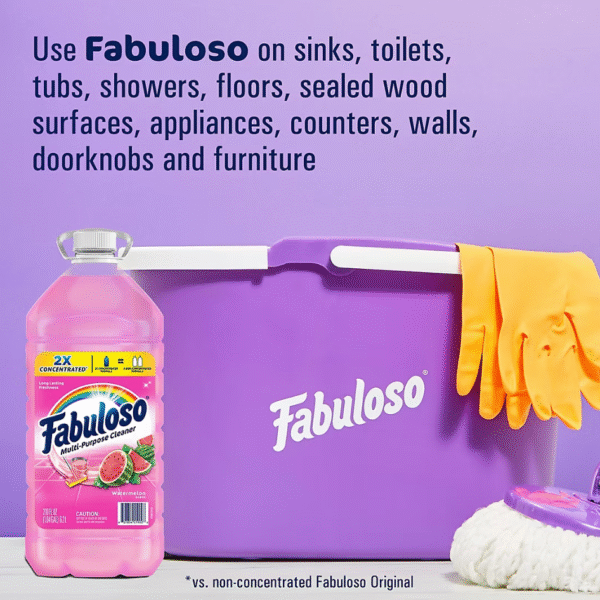 Fabuloso 2X Concentrated Multi-Purpose Cleaner - Watermelon Scent, 210 fl. oz. - Image 5