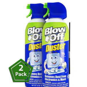 (2-Pack) Blow Off Air in a Can Electronic Duster 10 Oz.