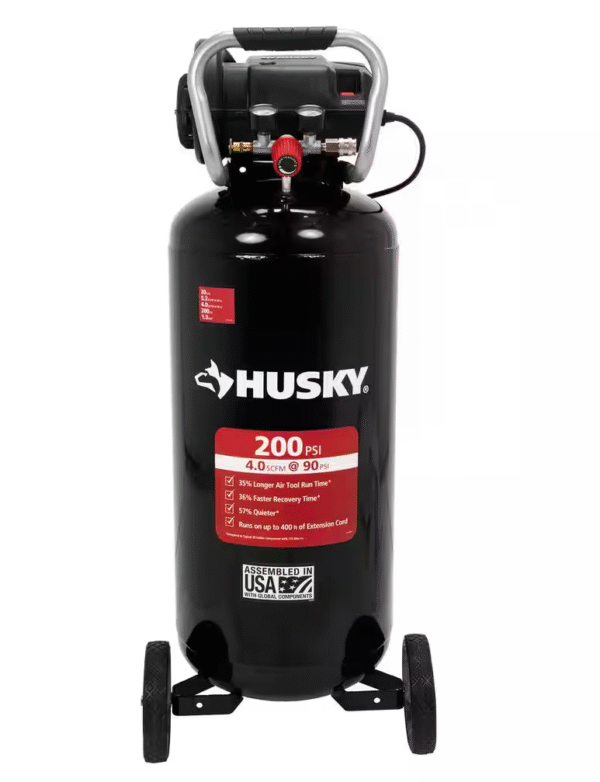 20 Gal. 200 Psi Oil Free Portable Vertical Electric Air Compressor