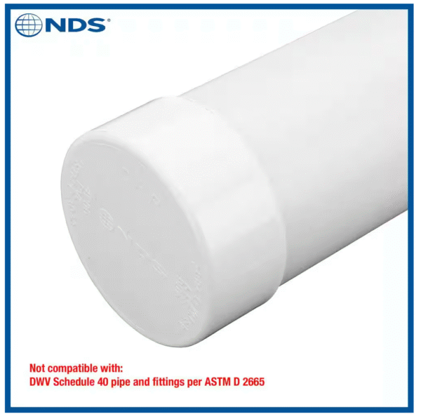 PVC S&D Cap 4 In. - Image 2