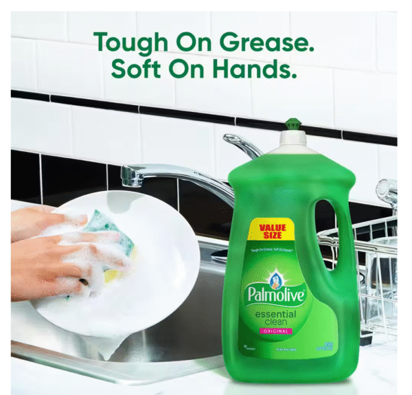 Liquid Dish Soap, Palmolive Original 90 Oz. Green (2-Pack) - Image 3