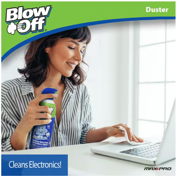 (2-Pack) Blow Off Air in a Can Electronic Duster 10 Oz. - Image 3