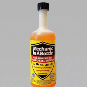 Mechanic in a Bottle 16 Oz. Fuel Additive Gas and Diesel - Fix, Maintain, Protect All Engines