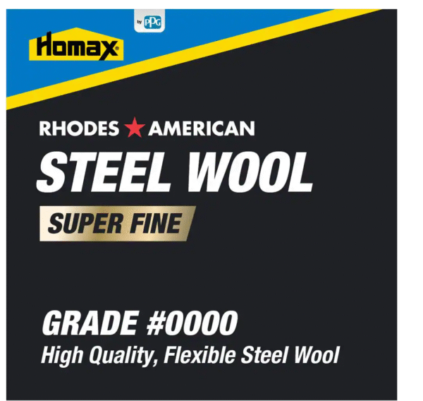 Homax Super Fine Grit Steel Wool (12-Pad) - Image 4