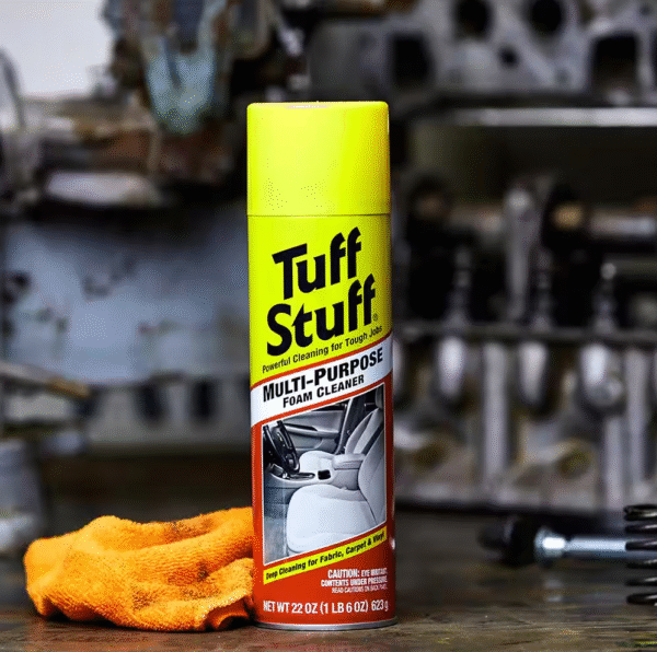 Tuff Stuff Multi Purpose Foam Cleaner for Deep Cleaning of Car Interior 22 oz. - Image 2
