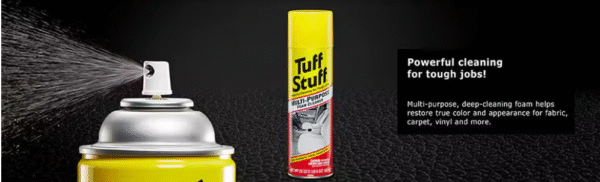 Tuff Stuff Multi Purpose Foam Cleaner for Deep Cleaning of Car Interior 22 oz. - Image 4
