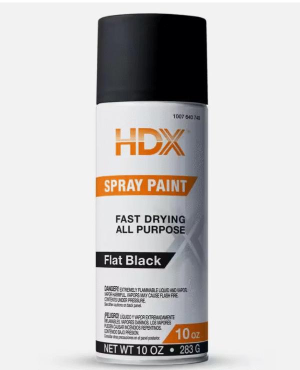10 Oz. All Purpose Flat Black Spray Paint