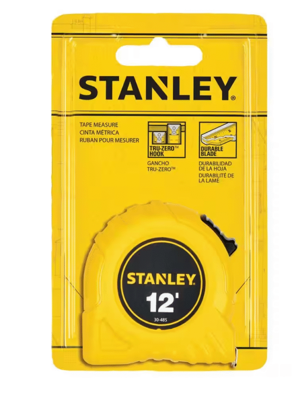 Stanley 12 Ft x 1/2 in. Tape Measure New - Image 4