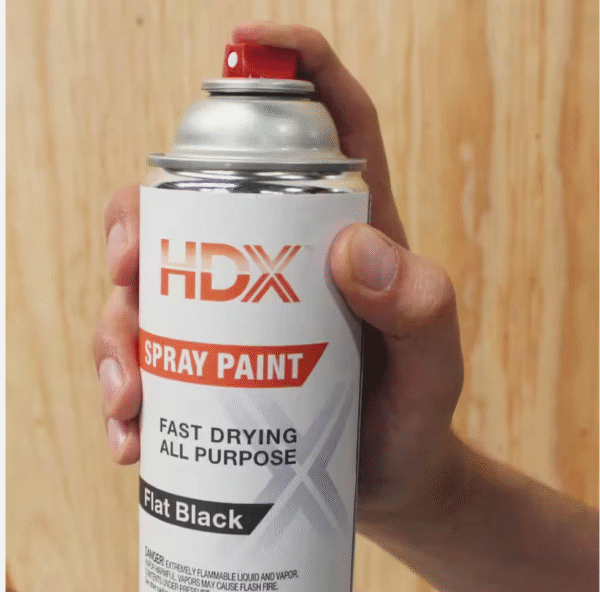 10 Oz. All Purpose Flat Black Spray Paint - Image 4