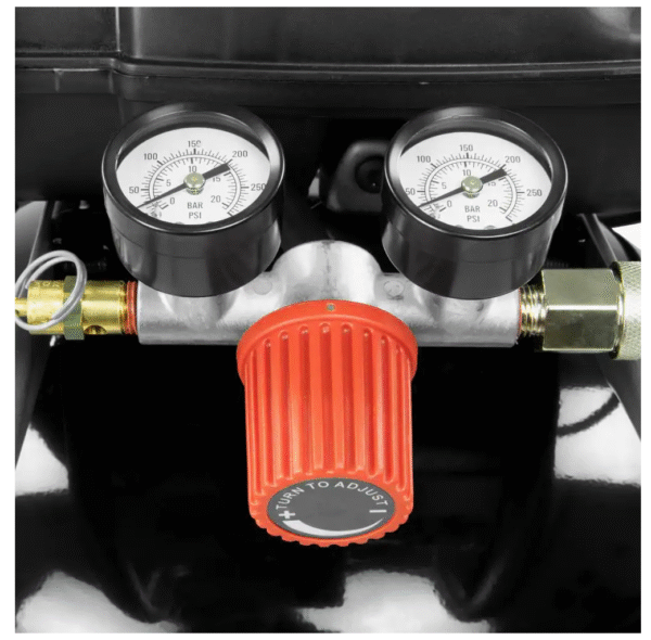 20 Gal. 200 Psi Oil Free Portable Vertical Electric Air Compressor - Image 10