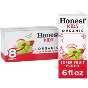 Honest Kids Organic Fruit Punch Juice Drink - 8pk/6 fl oz Boxes