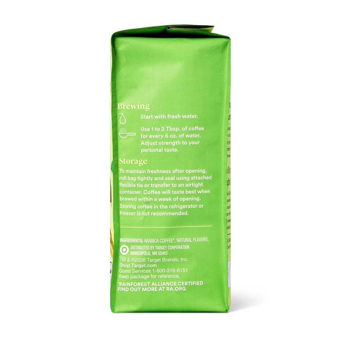Naturally Flavored Pistachio Vanilla Light Roast Ground Coffee - 12 oz - Good & Gatherâ„¢ - Image 2