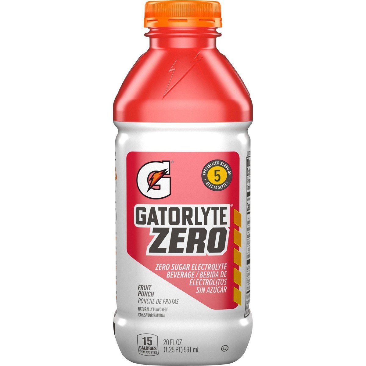 Gatorade Gatorlyte Zero Fruit Punch Sports Drink - 20 fl oz Bottle: Non-Caffeinated