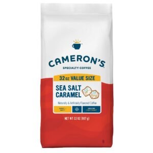 Cameron's Coffee Sea Salt Caramel Light Roast Ground Coffee - 32oz