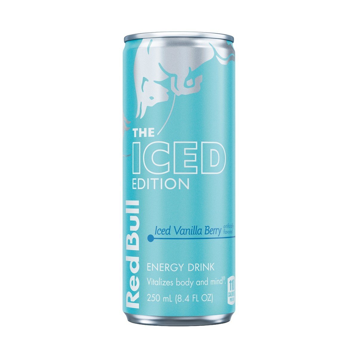 Red Bull Iced Edition Energy Drink - Iced Vanilla Berry - 8.4 fl oz: Low Fat, Caffeinated