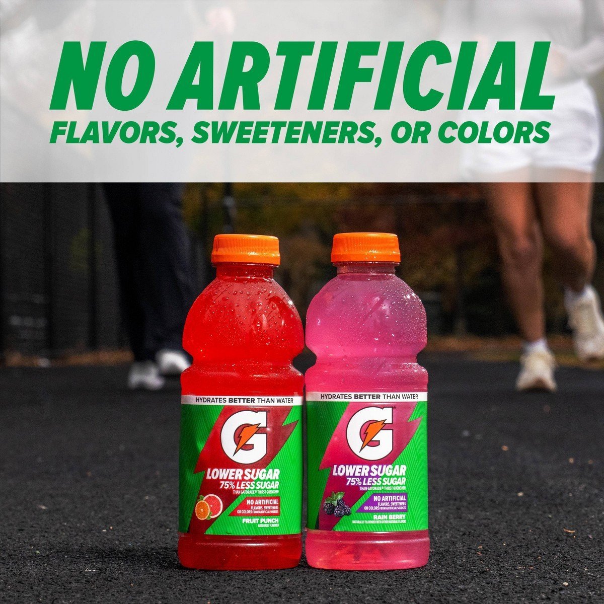 Gatorade Lower Sugar No Artificial Glacier Cherry - 12oz/12pk: Non-Caffeinated - Image 6