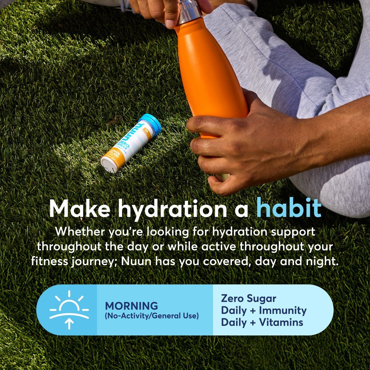 nuun Zero Sugar Variety Pack Energy and Sports Drink - Mixed Fruit - 5.4oz/30ct: Dissolving Tablets, Non-Caffeinated - Image 5