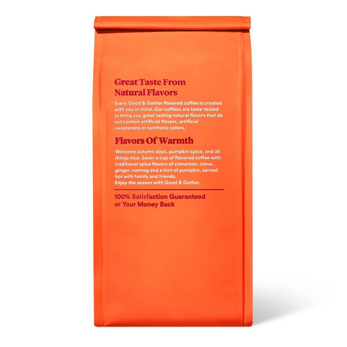 Naturally Flavored Pumpkin Spice with Other Natural Flavors Light Roast Ground Coffee - 12oz - Good & Gatherâ„¢ - Image 3