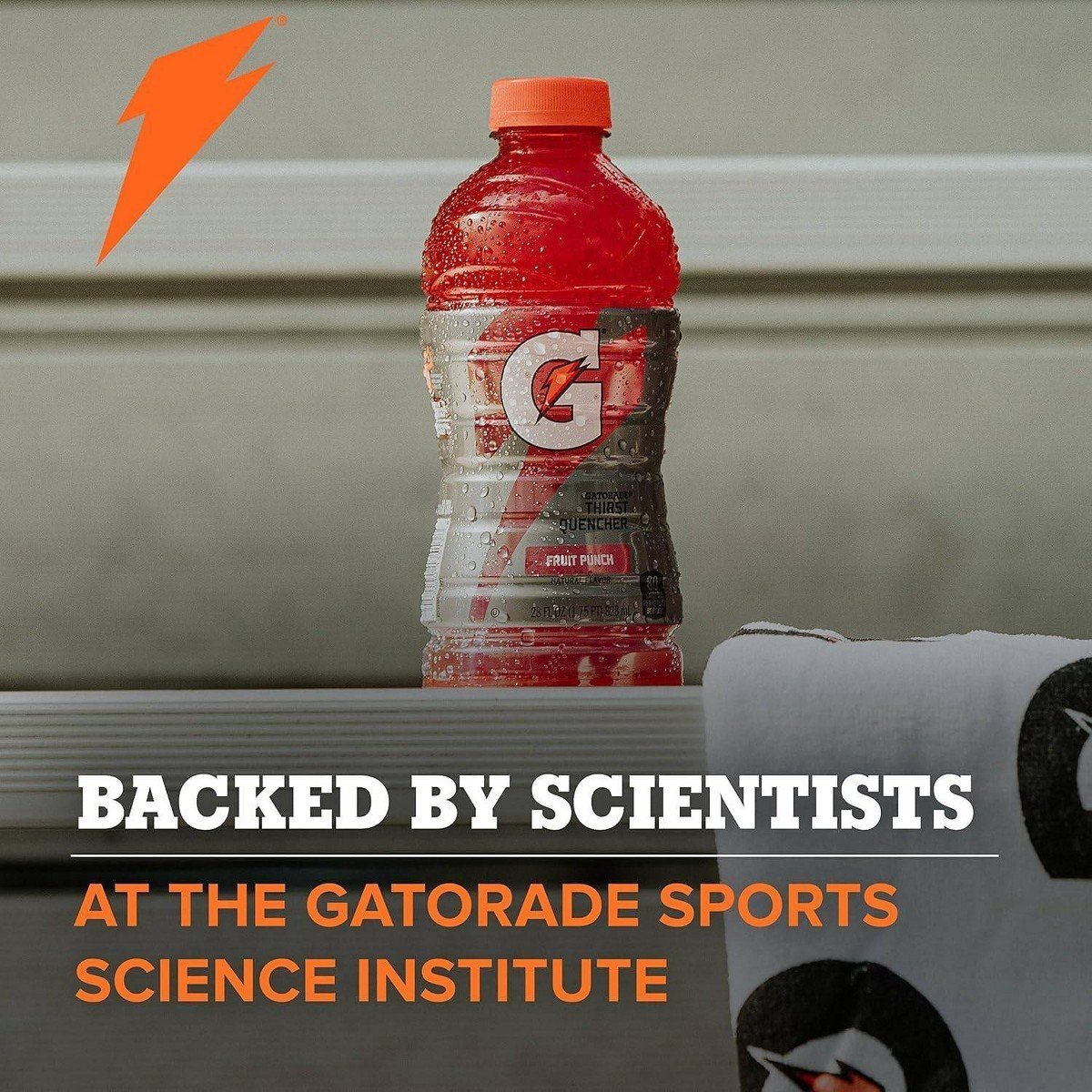 Gatorade Fruit Punch Sports Drink - 28 fl oz Bottle: Non-Caffeinated, No Artificial Flavor - Image 4