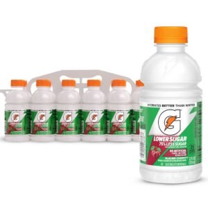 Gatorade Lower Sugar No Artificial Glacier Cherry - 12oz/12pk: Non-Caffeinated