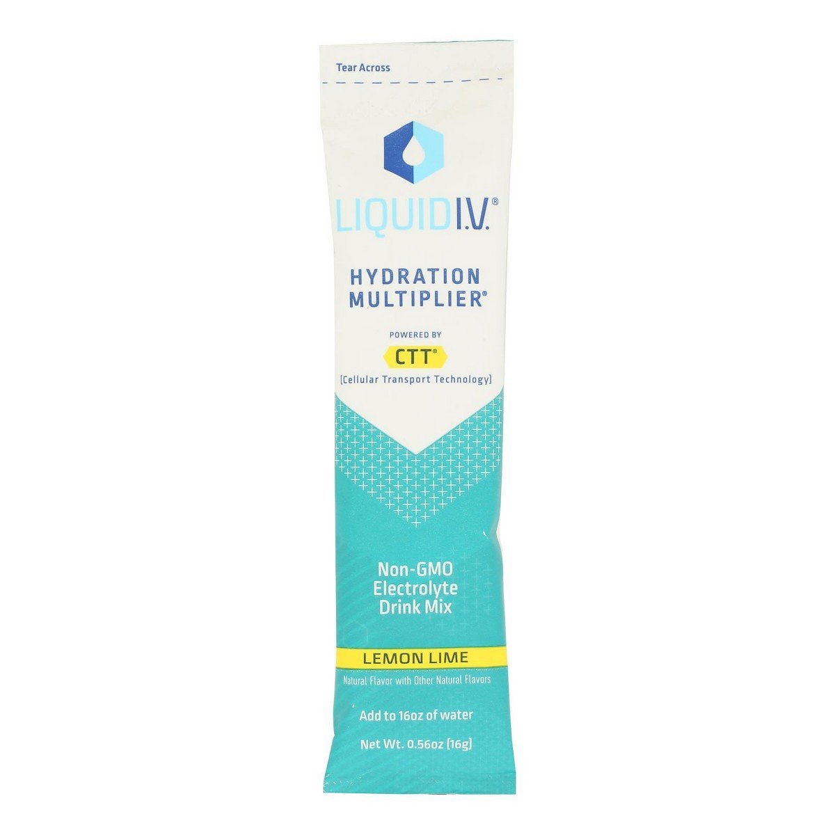 Liquid I.V. Natural Powder Drink Mix - Case of 8 - .56 OZ