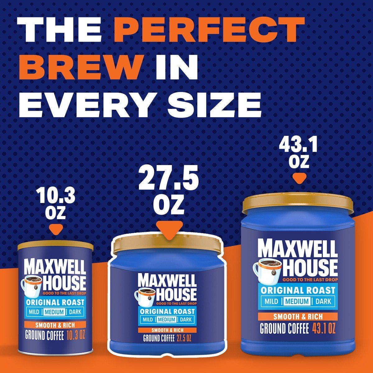 Maxwell House Original Medium Roast Ground Coffee - 27.5oz - Image 6