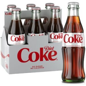 Diet Coke - 6pk/8 fl oz Glass Bottles: Sugar-Free, Chlorine-Free