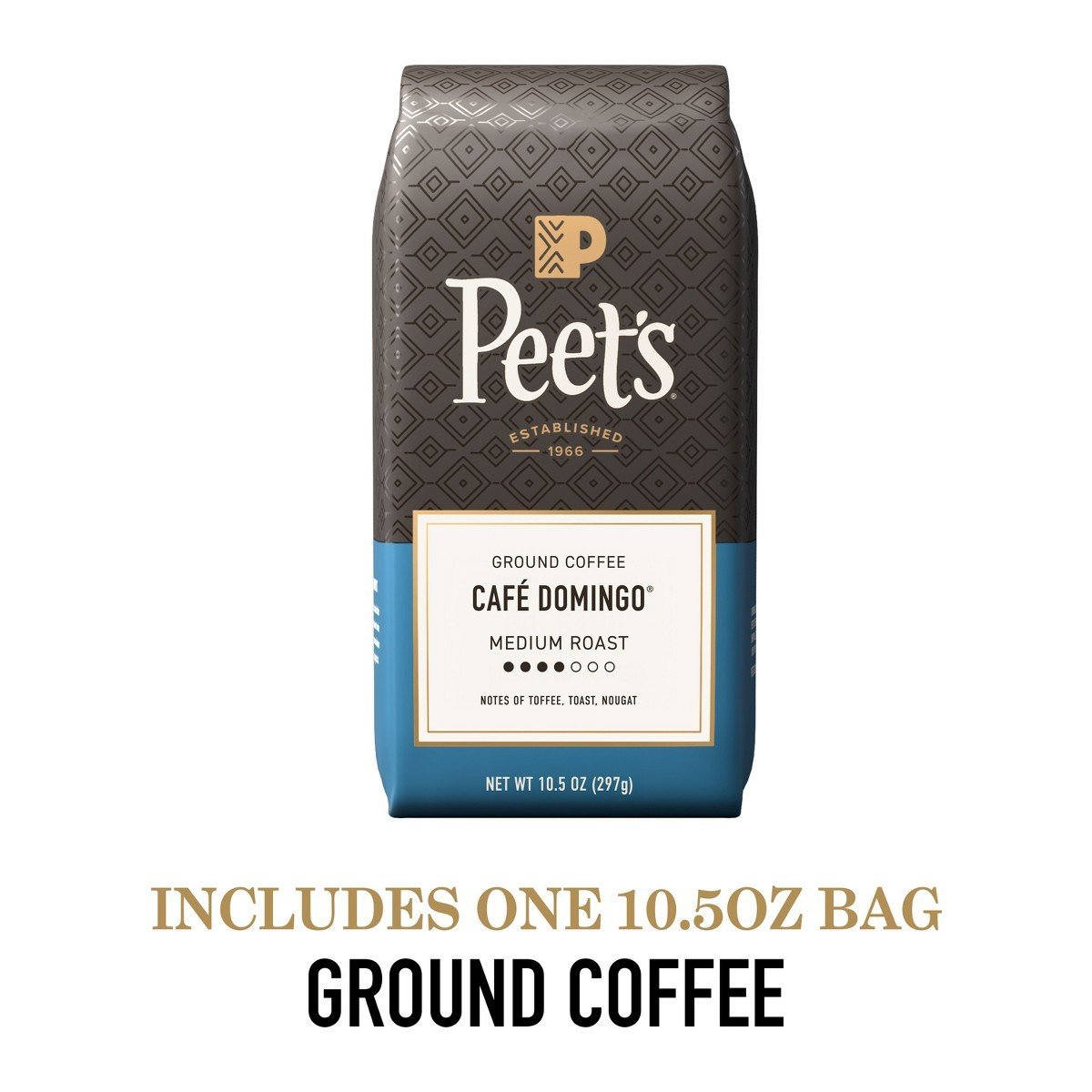 Peet's Café Domingo Medium Roast Ground Coffee - 10.5oz - Image 3