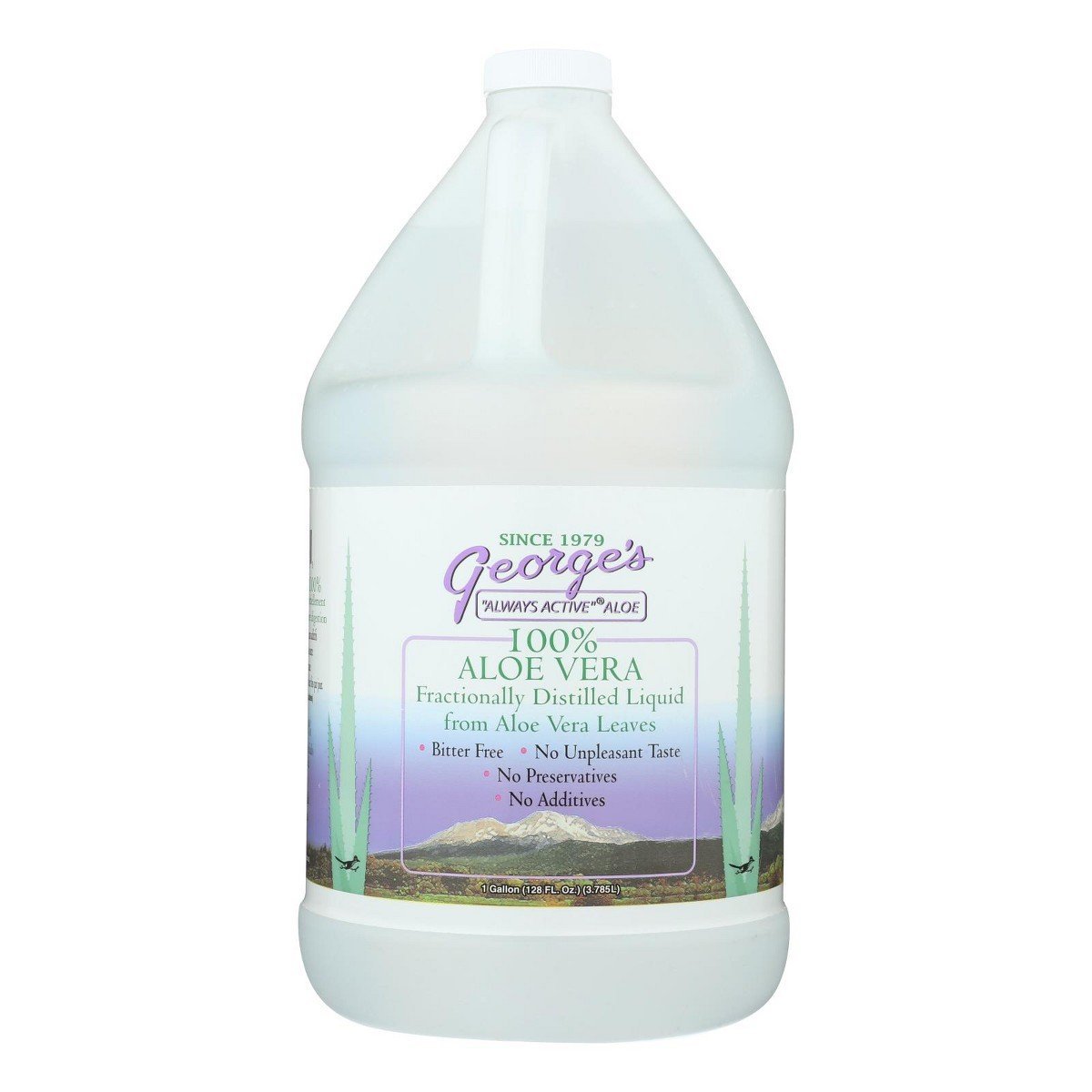 George's 100% Aloe Vera Juice - 128 fz