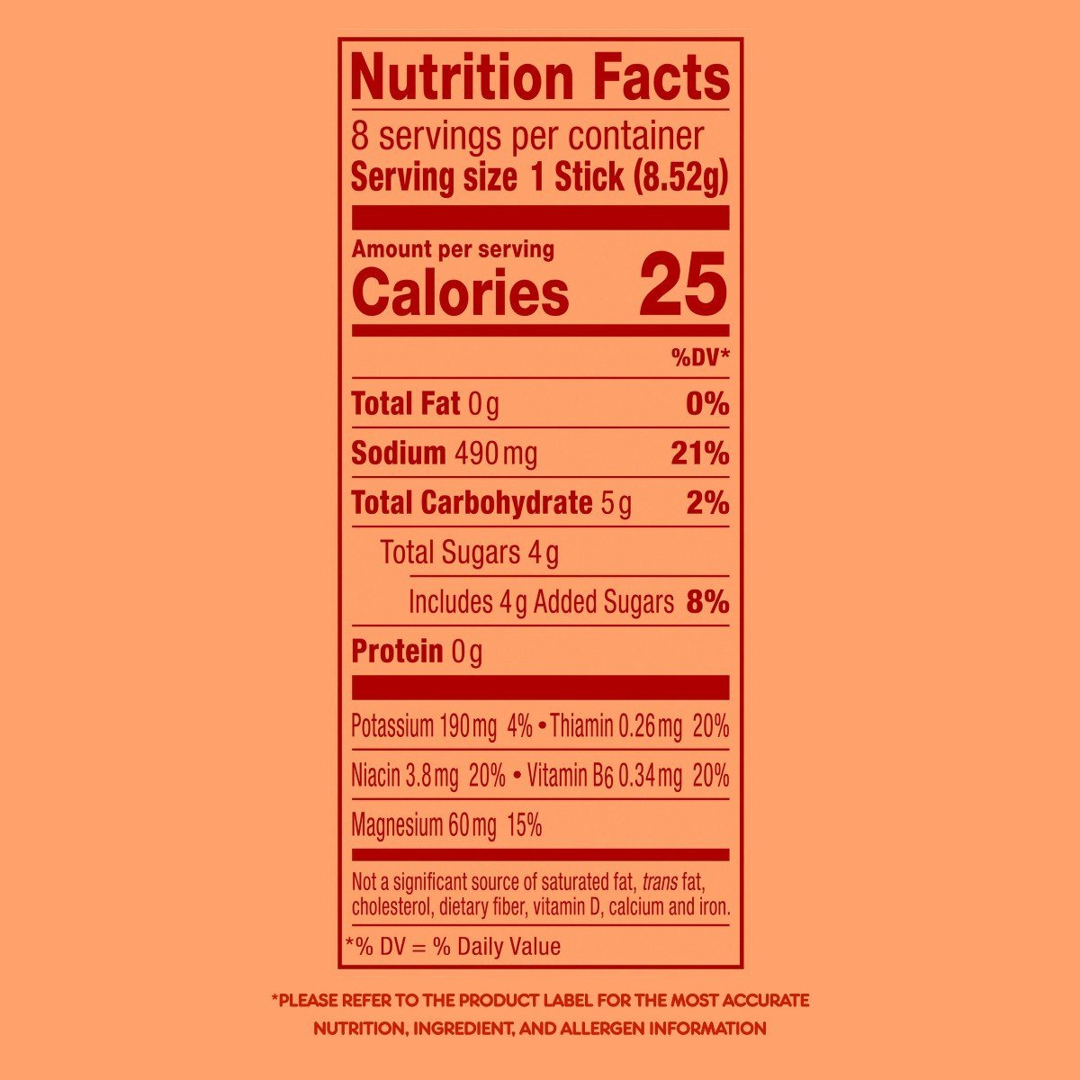 Unwell Hydration Electrolyte Stick Pack for Rapid Hydration - Orange Hibiscus - 8pk - Image 5