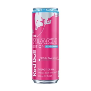 Red Bull Peach Edition Sugarfree Energy Drink - White Peach, Caffeinated - 12 fl oz