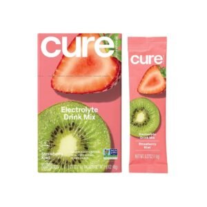 Cure Electrolyte Drink Mix Strawberry Kiwi - 1.6oz/6ct