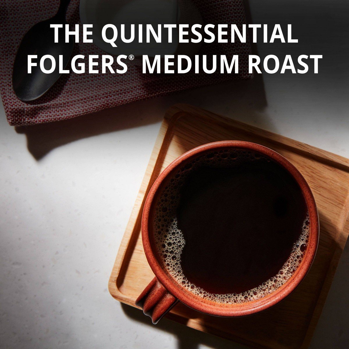 Folgers Classic Medium Roast Ground Coffee - 25.9oz - Image 5