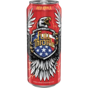 Full Throttle Red Apple Single - 16 fl oz: Caffeinated, Low Sodium, No Artificial Colors