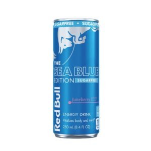 Red Bull Sea Blue Edition Sugarfree Energy Drink - Juneberry, Caffeinated - 8.4 fl oz