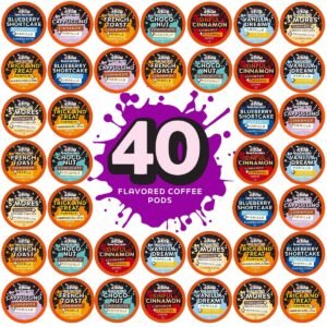 Java Factory Variety Pack Single-Cup Coffee for Keurig K-Cup Brewers, 40 Count