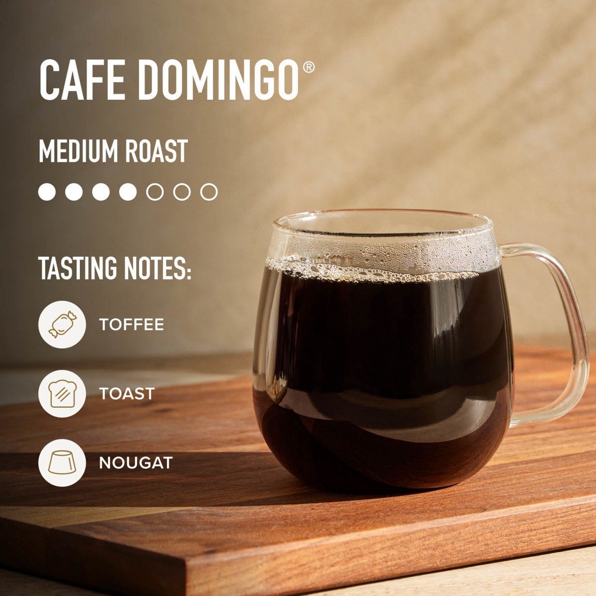 Peet's Café Domingo Medium Roast Ground Coffee - 10.5oz - Image 5