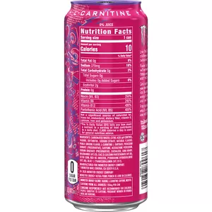Monster Energy Ultra Punk Punch Energy Drink -16 fl oz: Low Calorie, Diet, Caffeinated - Image 4