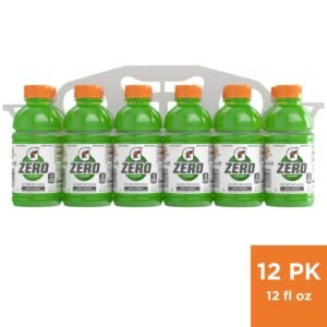 Gatorade G Zero Apple Burst Sports Drink - 12pk/12 fl oz Bottles: Non-Caffeinated