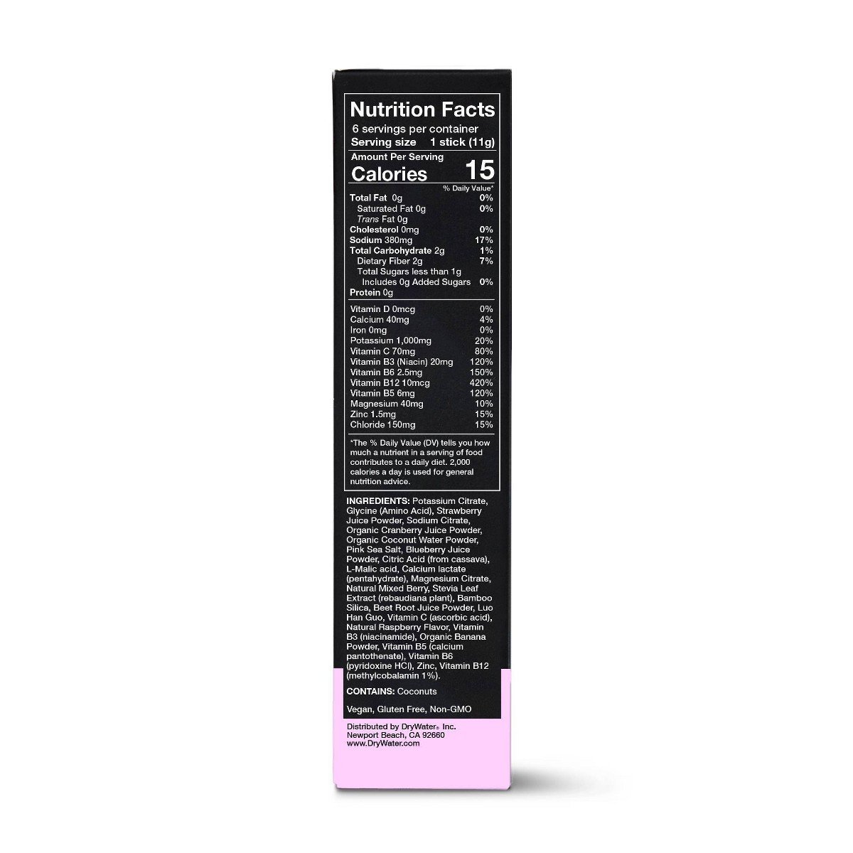 DryWater Mixed Berry - 6ct - Image 4