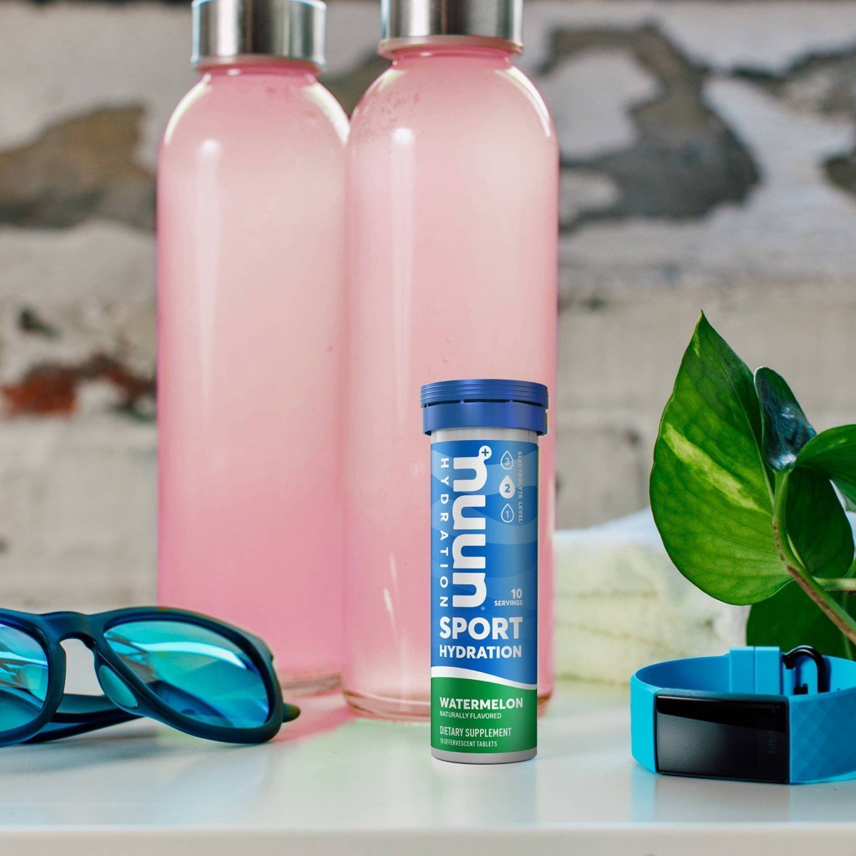 nuun Hydration Sport Drink Vegan Tabs - Watermelon - 10ct: Sports Performance Supplement - Image 4